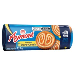 Biscoito Aymoré Ouro Crock 139g