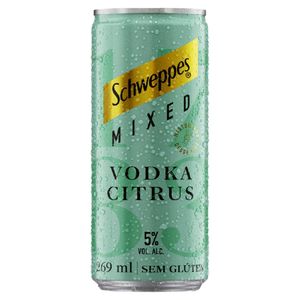 Bebida Mista Schweppes Vodka Citrus Lata 269ml