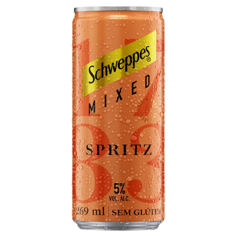 Bebida Mista Schweppes Spritz Lata 269ml | Bretas Supermercado