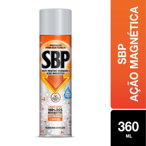Inseticida SBP Aerossol Ação Magnética Base de Água 360ml