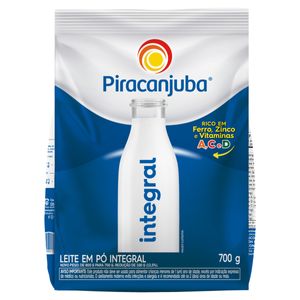 Leite em Pó Integral Piracanjuba Pacote 700g