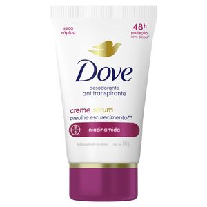 Desodorante em Creme Dove Sérum Previne Escurecimento 50g