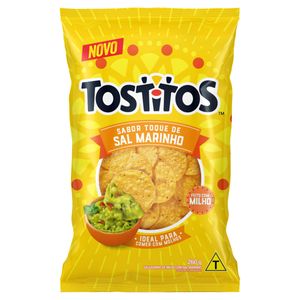 Salgadinho de Milho Tostitos Toque de Sal Marinho 260g