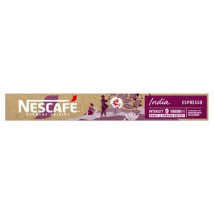 Café em Cápsula Nescafé Farmers Origins Espresso Índia Caixa 44g c/ 10 Unid