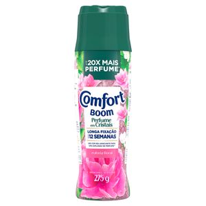 Odorizante de Roupas Comfort Boom Perfume em Cristais Explosão deFrescor Frasco 275g