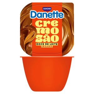 Sobremesa Láctea Danette Cremosão Doce de Leite Insano Pote 90g