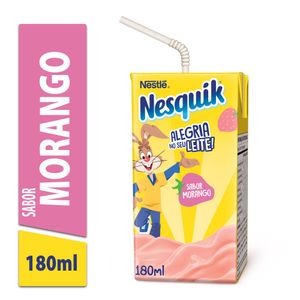 Bebida Láctea Uht Nesquik Morango 180ml