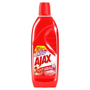 Limpador Perfumado Ajax Flores da Primavera Frasco 1l Grátis 20% de Desconto