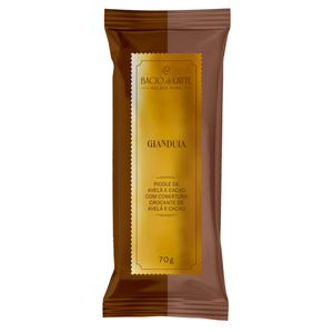 Picolé Bacio Di Latte com Cobertura Gianduia 70g
