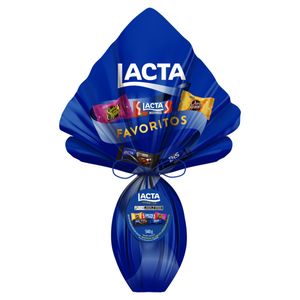 Ovo de Páscoa Lacta ao Leite Favoritos 540g