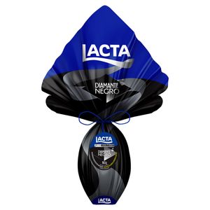 Ovo de Páscoa Lacta ao Leite Diamante Negro 163g