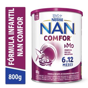 Fórmula Infantil Nan Comfor HMO de 6 a 12 meses 800g