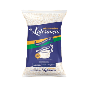 Arroz Agulhinha Liderança Tipo 1 2Kg