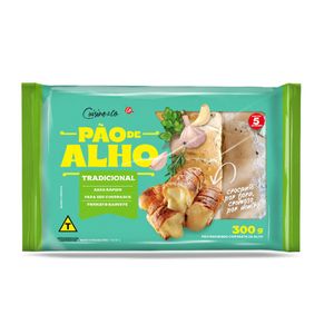 Pão de Alho Cuisine&Co Tradicional Resfriado Bandeja 300g
