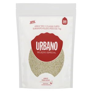 Arroz p/ Sushi Urbano Seleção Especial Tipo1 Pouch 1Kg
