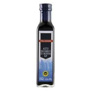 Vinagre Balsâmico Paganini Modena Vidro 250ml