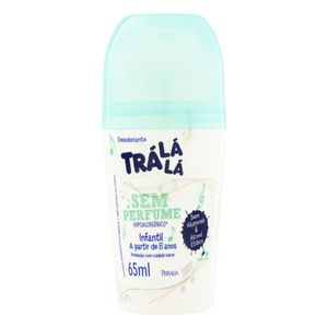Desodorante Roll-On Trá Lá Lá Kids sem Perfume 65g
