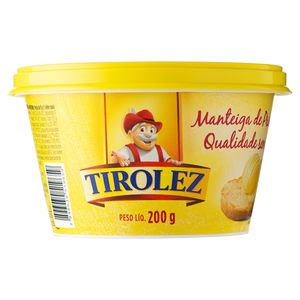 Manteiga Tirolez sem Sal Pote 200g