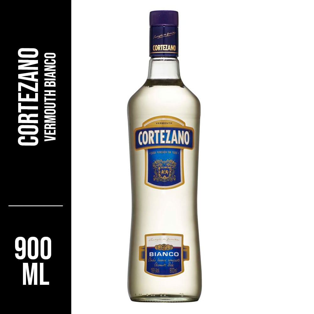 Vermouth Cortezano Bianco 900ml | Bretas Supermercado