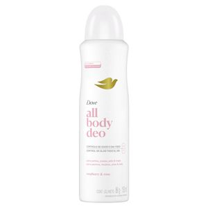 Desodorante Aerossol Dove All Body Deo Raspberry & Rose 150ml