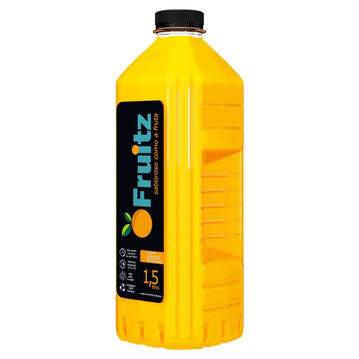 Suco Fruitz Adoçado Laranja Pet 1,5 Litros | Bretas Supermercado