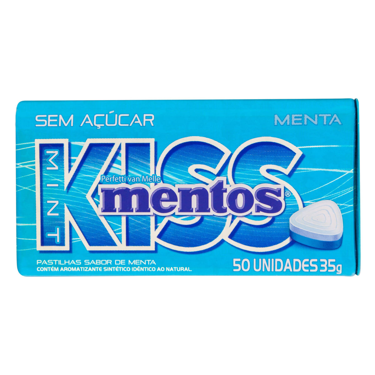 Drops Mentos Kiss Mint Lata 35g | Bretas Supermercado