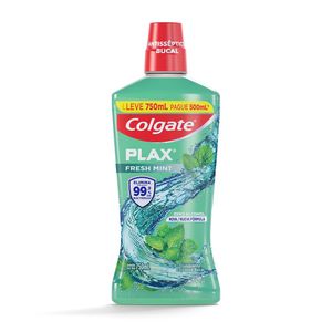 Enxaguante Bucal Colgate Plax Fresh Mint 750ml Leve Mais Pague Menos