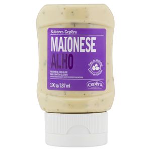Maionese Sabores Cepêra Alho Squeeze 190g