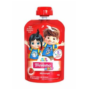 Petit Suisse Pouch Trevinho Morango Pouch 70g