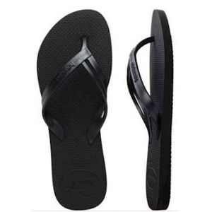 Sandália Havaianas Feminina Elegance Print Preta 37/38