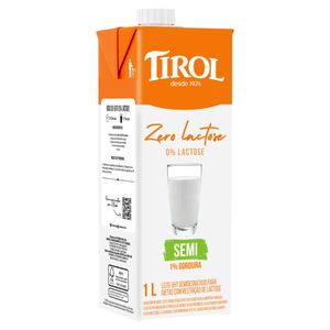 Leite Tirol UHT Premiare Semi Desnatado 1 Litro
