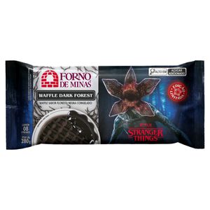 Waffle Forno de Minas Stranger Things Amanteigado Congelado Pacote 280gcom 8 Unidades