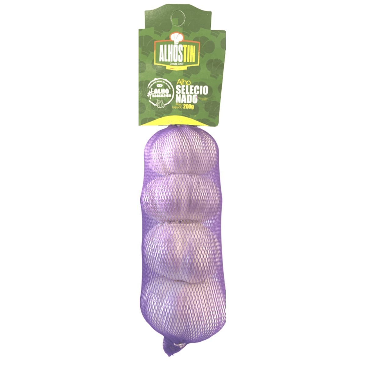 Alho Alhostin embalado 200g | Bretas Supermercado