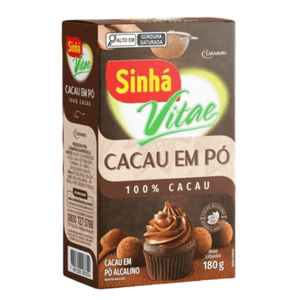 Cacau em Pó Sinhá Vitae Alcalino Caixa 180g