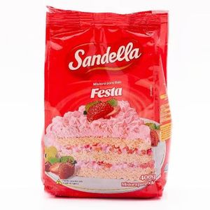 Mistura para Bolo Sandella Fest 400g