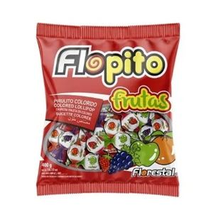 Pirulito Florestal Flopito Frutas 400g