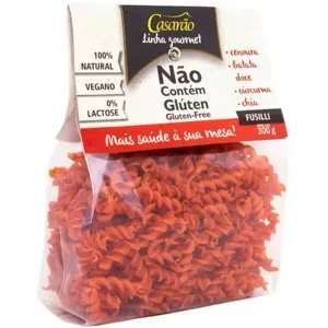 Penne Casarão Cenoura Batata Doce Cúrcuma E Chia 300g